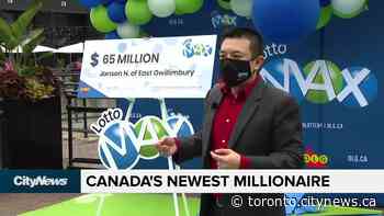 WATCHING NOW Markham man collects his $65M lotto win - CityNews Toronto