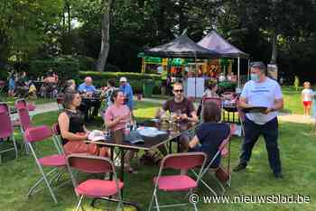 Genieten van het Parkterras