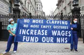 Anger over lack of announcement on NHS pay - Dudley News