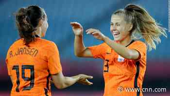 Netherlands thrashes Zambia 10-3 in women's football tournament to set new Olympics record
