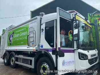 Hyndburn Council's bin wagons go green