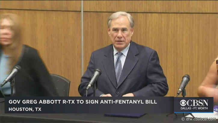 WATCH: Texas Governor Abbott To Sign ‘Anti-Fentanyl’ Bill