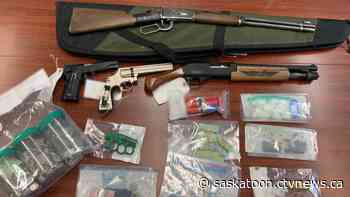 Guns, crack cocaine seized in search: Sask. RCMP