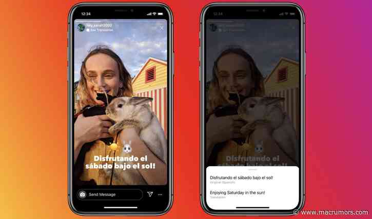 Instagram Stories Gains Built-In Text Translation Feature
