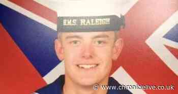 Tribute to Royal Navy sailor from Gateshead who died aboard HMS Kent