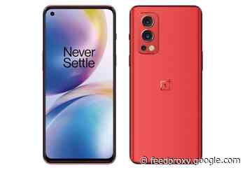 OnePlus Nord 2 5G smartphone leaked in red