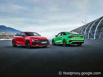 New Audi RS3 shown off on another video