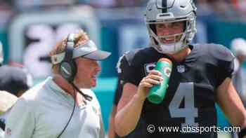 Jon Gruden and Derek Carr's relationship like a 'corny marriage,' says Raiders GM Mike Mayock