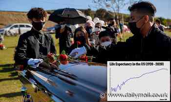 US life expectancy falls the most since WWII to 77.3 amid the COVID-19 pandemic, CDC report finds 