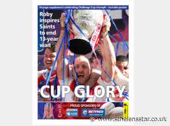 St Helens Star: 16-page souvenir Challenge Cup winners supplement - St Helens Star