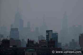 Wildfire Smoke Clouds Sky, Hurts Air Quality on East Coast