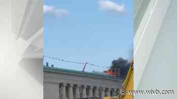 Roof fire extinguished at Albright-Knox Art Gallery