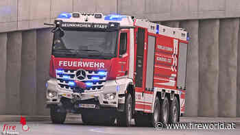 Nö: Arocs HLFA-4 mit 11.000 Liter Wasser der Feuerwehr Neunkirchen - Fireworld.at