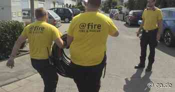 Hochwasser in Lohmar: Stromlieferanten in gelben Shirts - General-Anzeiger Bonn
