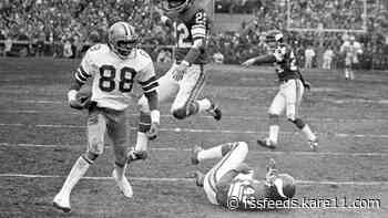 Pearson, Staubach connect again to break Viking hearts with digital Hail Mary project