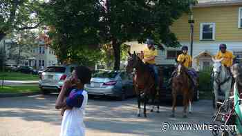 Community walk held along Lyell Avenue