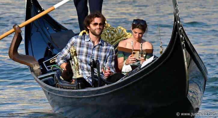 Jared Padalecki Goes for Romantic Gondola Ride in Venice with Wife Genevieve!