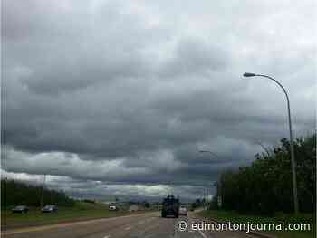 Parts of Alberta under severe thunderstorm warnings, tornado watches