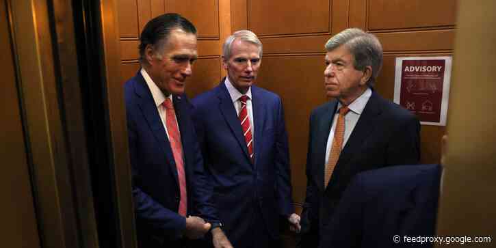 Senate GOP votes against their $1 trillion infrastructure deal with Biden - but say they'll back it in just 4 more days