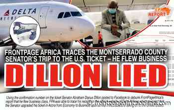 Liberia: Senator Darius Dillon Did Not Say the Truth Regarding His Business Class Ticket – FPA Investigation Reveals - Front Page Africa