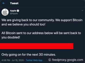 UK man arrested for 2020 hack of Apple’s Twitter account