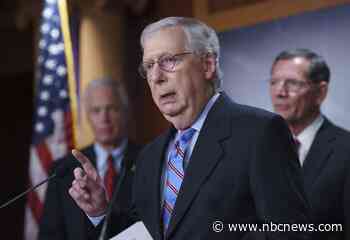 Senate Republicans rebuff consideration of bipartisan infrastructure bill