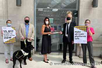 Call for safer railway stations after visually impaired passenger's death - The Bolton News