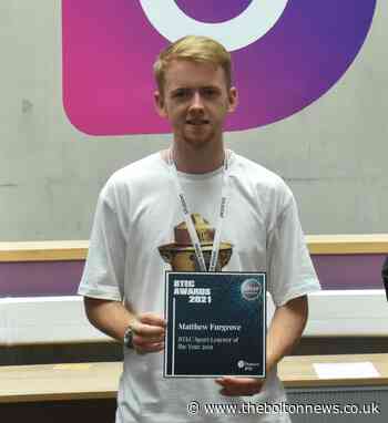 Sterling effort by Bolton Sixth Form sports ace wins top award - The Bolton News