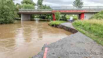 Hochwasser: Landratsamt Kitzingen spricht von Millionen-Schäden - Main-Post