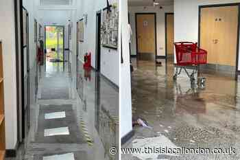 Leesons Primary: Orpington school closed by flooding