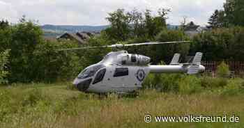 Blaulicht : Pedelec-Sturz: Rettungshubschrauber in Morbach im Einsatz - Trierischer Volksfreund