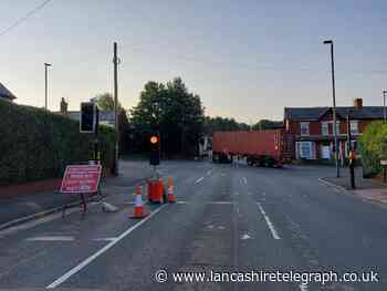 Long delays near Witton Park in Blackburn