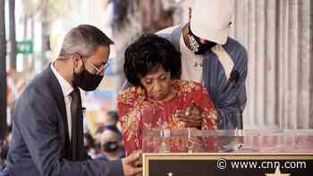 Marla Gibbs okay after scary moment during Hollywood Walk of Fame unveiling