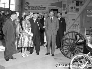 Throwback Thursday: Queen Elizabeth visits Pion-Era