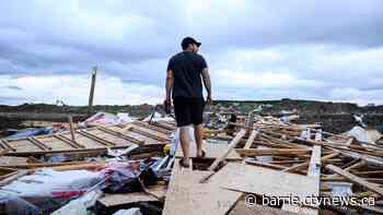 Tornado clean-up continues in Barrie one week later