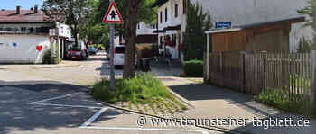 Traunstein/Traunerstraße: Neue Bodenmarkierungen für Parkverbote - Traunsteiner Tagblatt