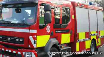 Man rescued by 15 firefighters from kitchen fire in flat above Harrow shop
