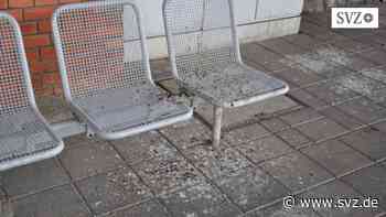 Bahnhof Parchim: Taubendreck auf Bänken und Bahnsteigen sorgt für Unmut bei Reisenden | svz.de - svz.de