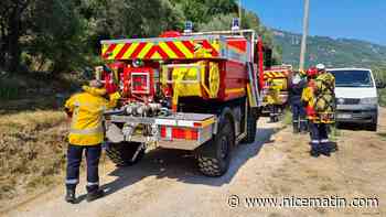 Le feu a brûlé trois hectares au Bar-sur-Loup