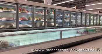 Supermarkets across Manchester left with empty shelves