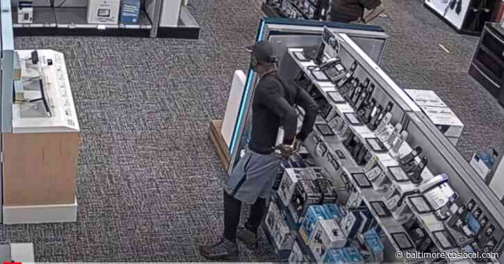 SEE IT: Maryland Man Caught On Camera Stealing From Wheaton Best Buy, Surveillance Video Shows Him Putting Box Down Pants