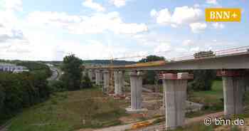 Der Ausbau der A8: Die Pfinztalbrücke ist das prominenteste Bauwerk - BNN - Badische Neueste Nachrichten