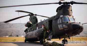 Edmonton troops deploying to B.C. wildfires will arrive ‘ready to go,’ defence minister says
