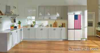 Want a freedom fridge? Samsung's new stars and stripes edition is for you     - CNET