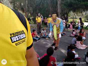 Justicieros celebraron con los niños en La Peineta de Boconó - Diario de Los Andes