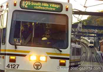 Light rail riders from South Hills to Downtown Pittsburgh should expect delays this weekend