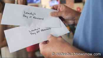Paying it forward: Woman starts campaign of kindness to honor her husband's memory