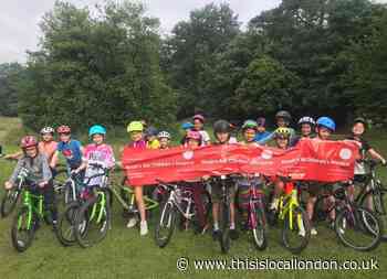 Edge Grove pupils cycle 2,000km in aid of Noah's Ark