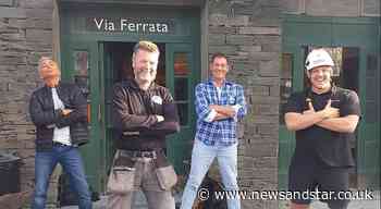 Strictly Come Dancing stars Craig and Bruno visit Honister Slate Mine on ITV show - News & Star