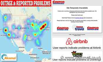 Major outage hits major websites as 911 services go down in multiple East Coast cities